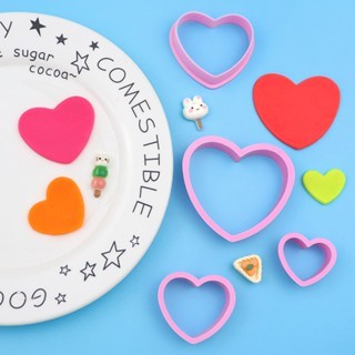 DekorKue 1 Set Cetakan Plastik Bentuk Love 4 Ukuran / Cetakan Kue & Adonan
