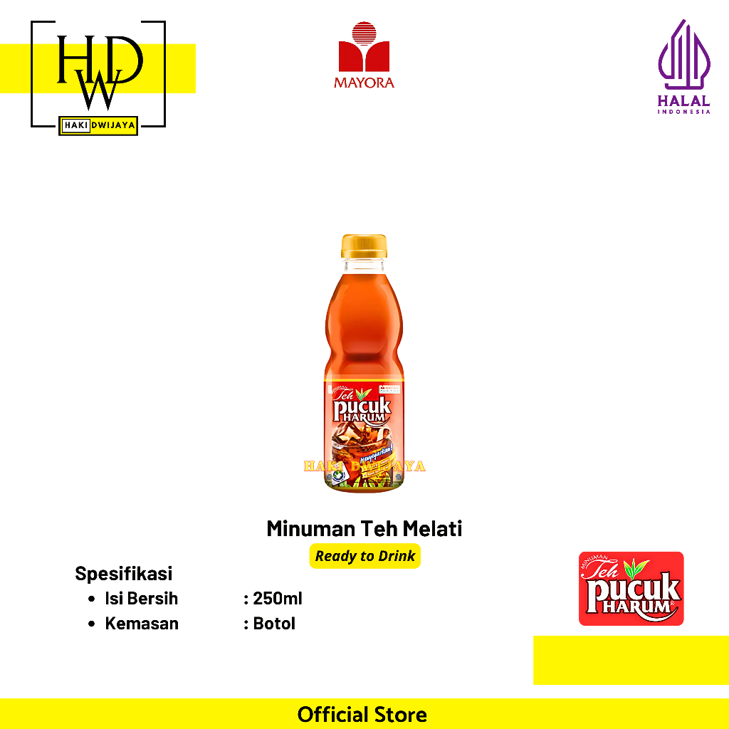 

[ECERAN] Teh Pucuk Harum / Teh Melati 250ml Botol