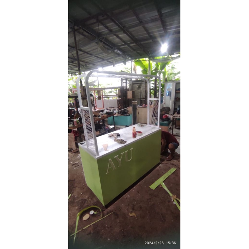 Sewa gerobak pameran gerobak kopi