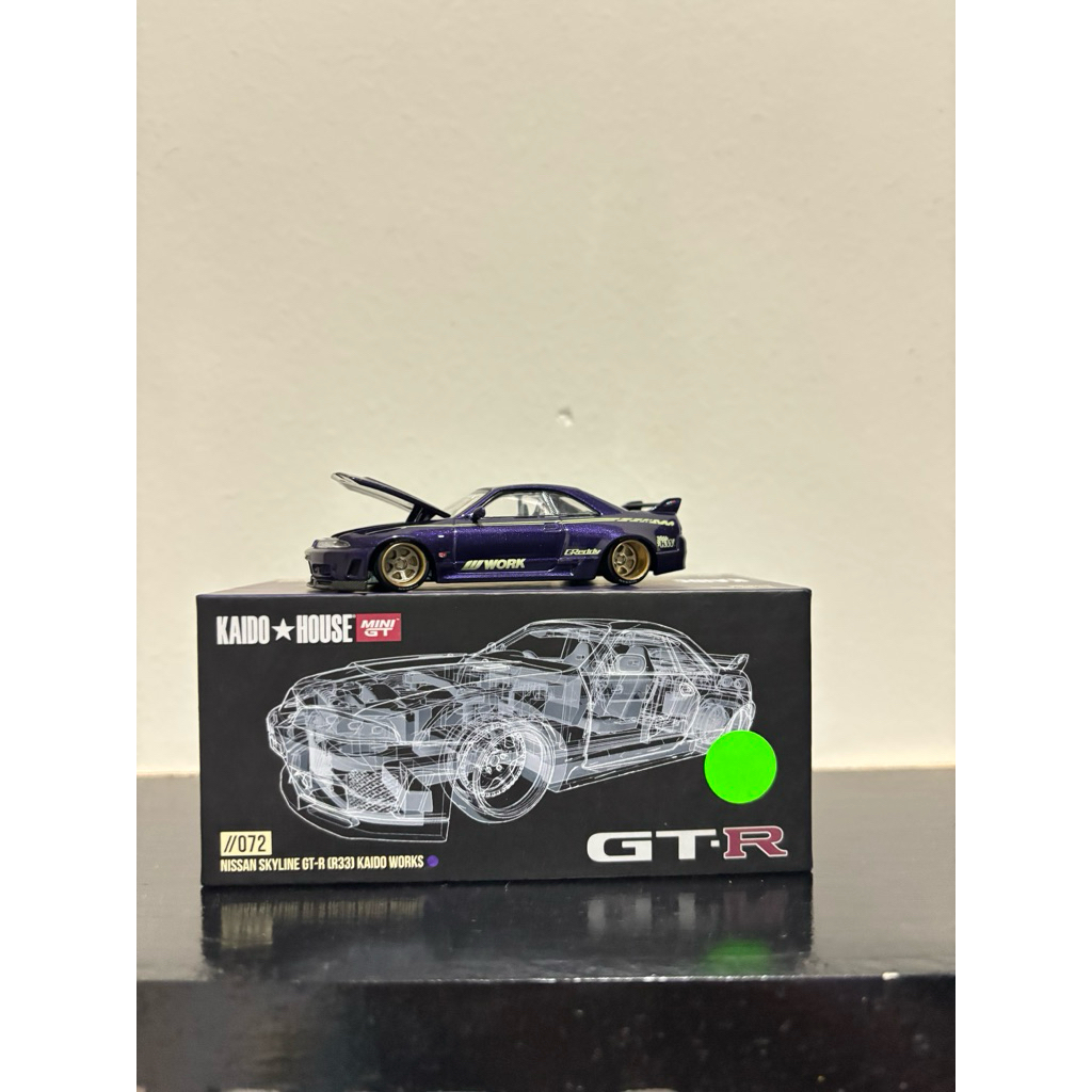 Nissan Skyline R33 ungu