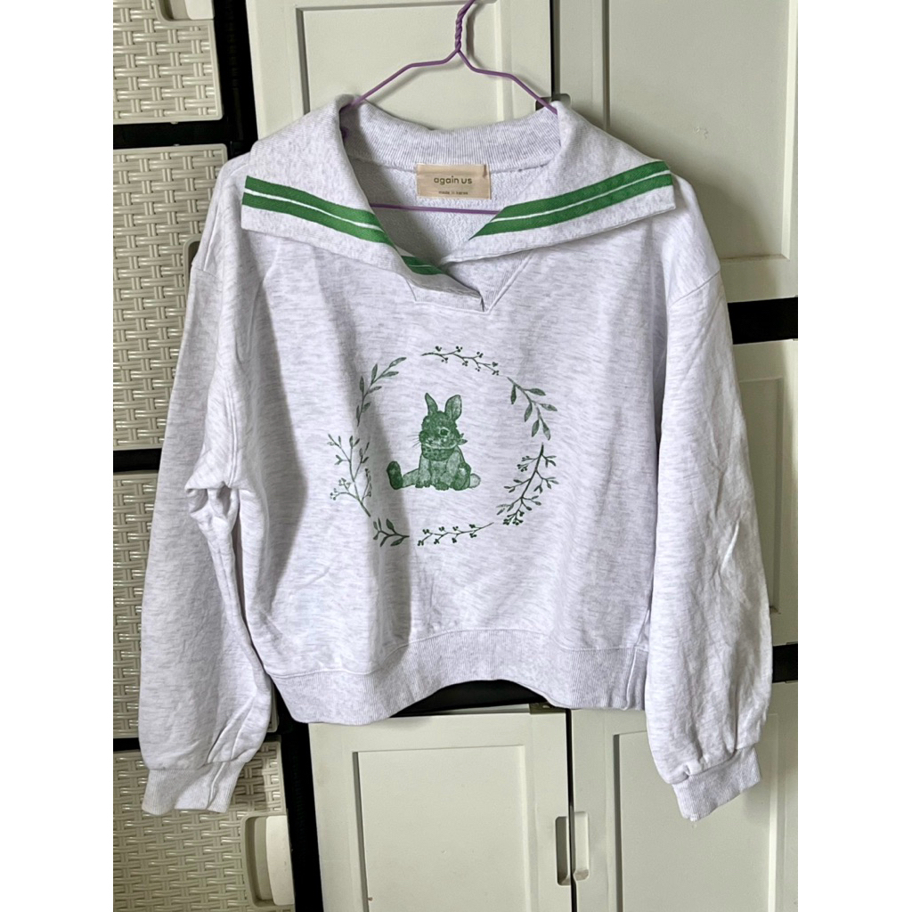 sweater kerah sailor