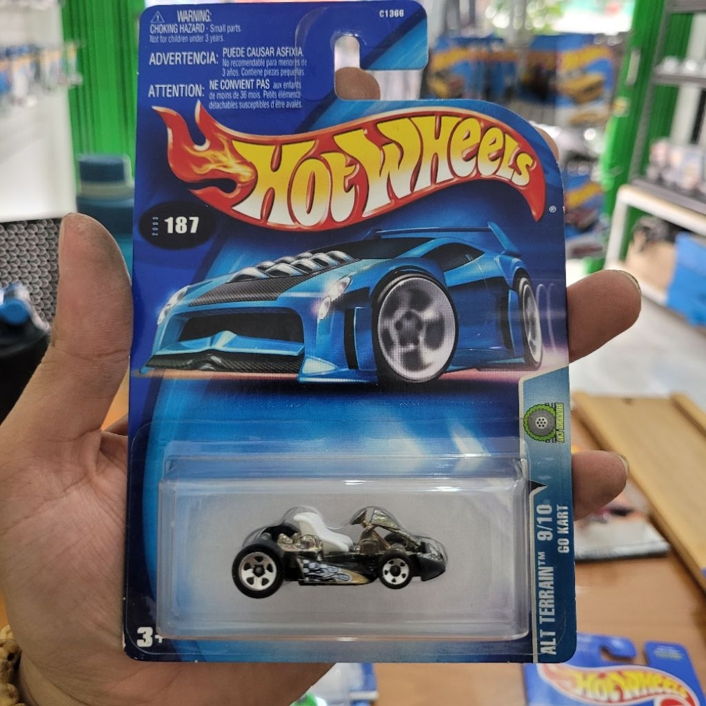 Hotwheels card lama Go kart super rare