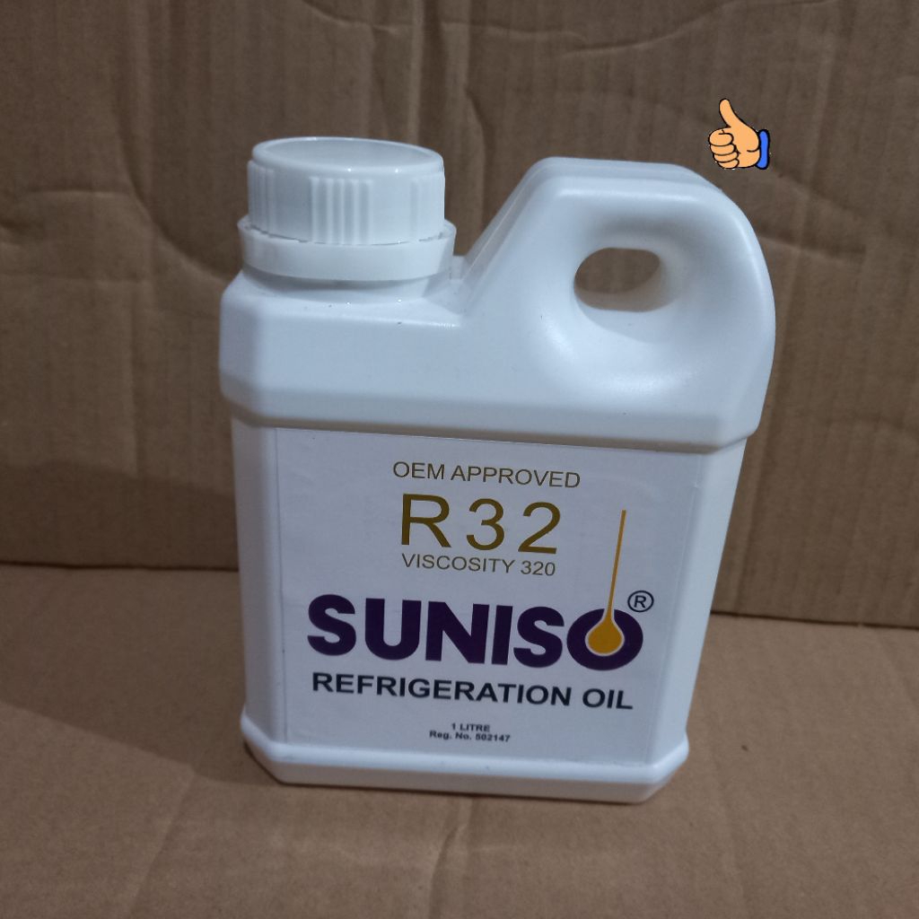 SUNISO OIL R-32 MINI @800ml (OLI COMP KULKAS,AC MOBIL DLL)