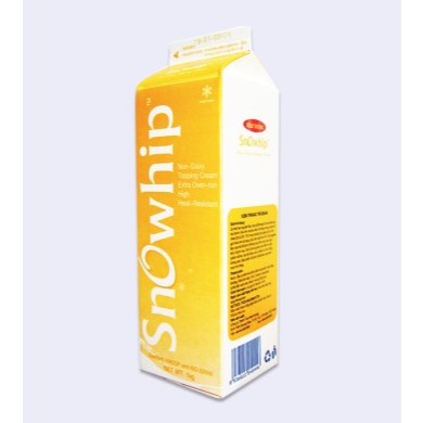 

Snowhip whipping cream 1kg/pcs (khusus pengiriman instan)
