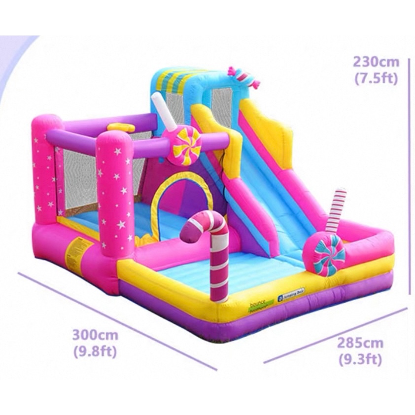 004147 Playground Bouncy Castle | Istana Balon wahana permainan anak anak