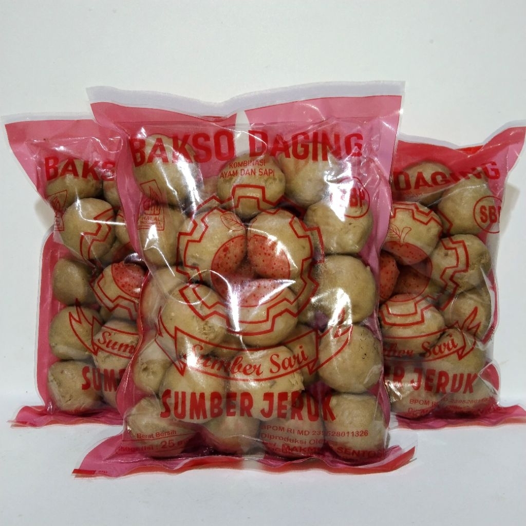 

Bakso Sapi Sumber Jeruk isi 25 butir