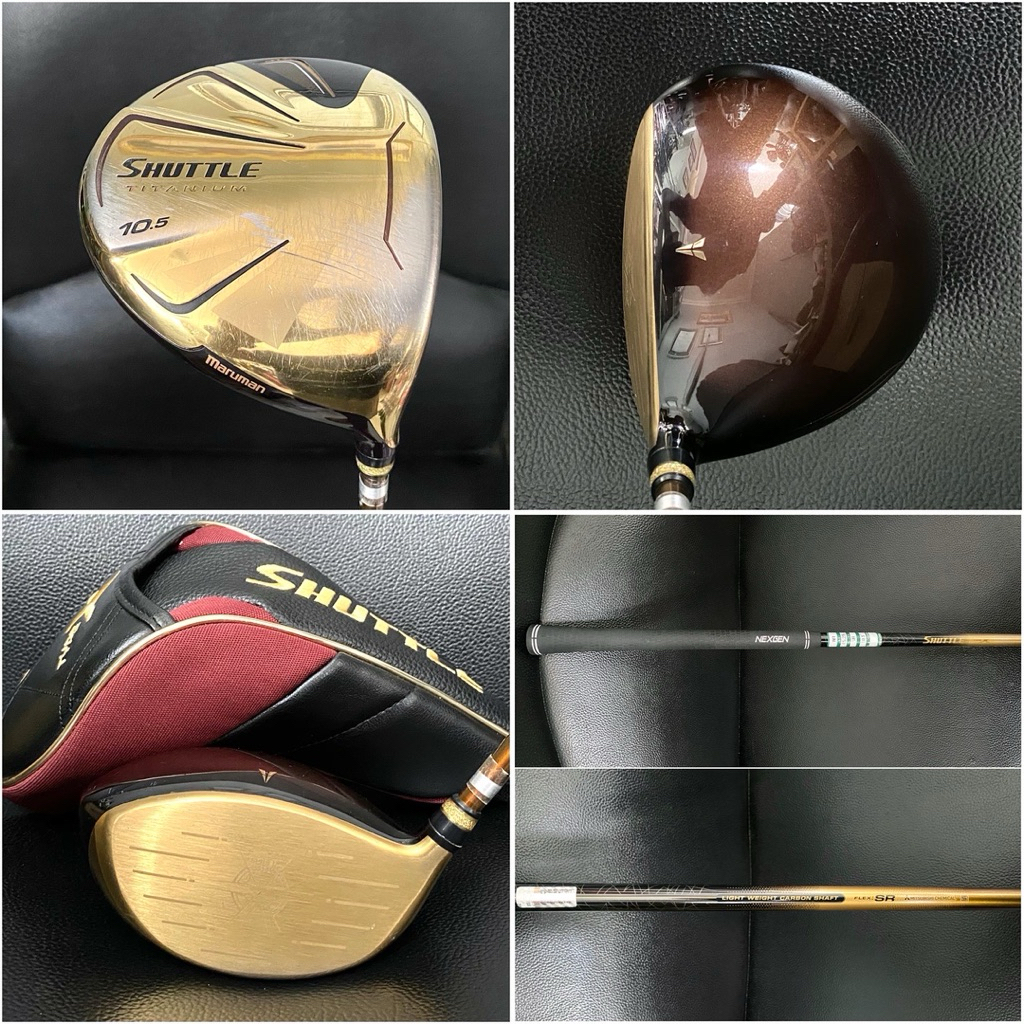 Stik Golf Driver Wood 1 Maruman Shuttle Type X Gold