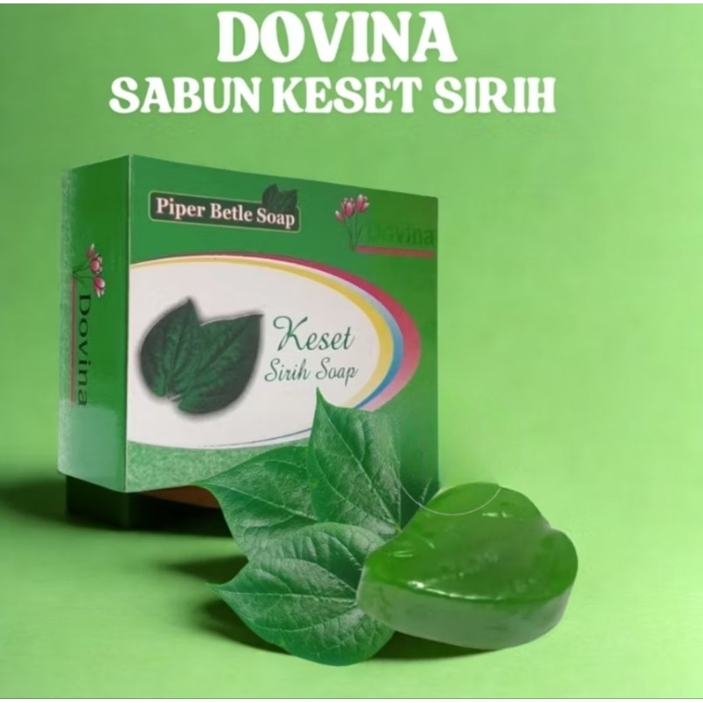 Dovina Sabun Kesed Keset Sirih / Green Tea Teh Hijau 100g