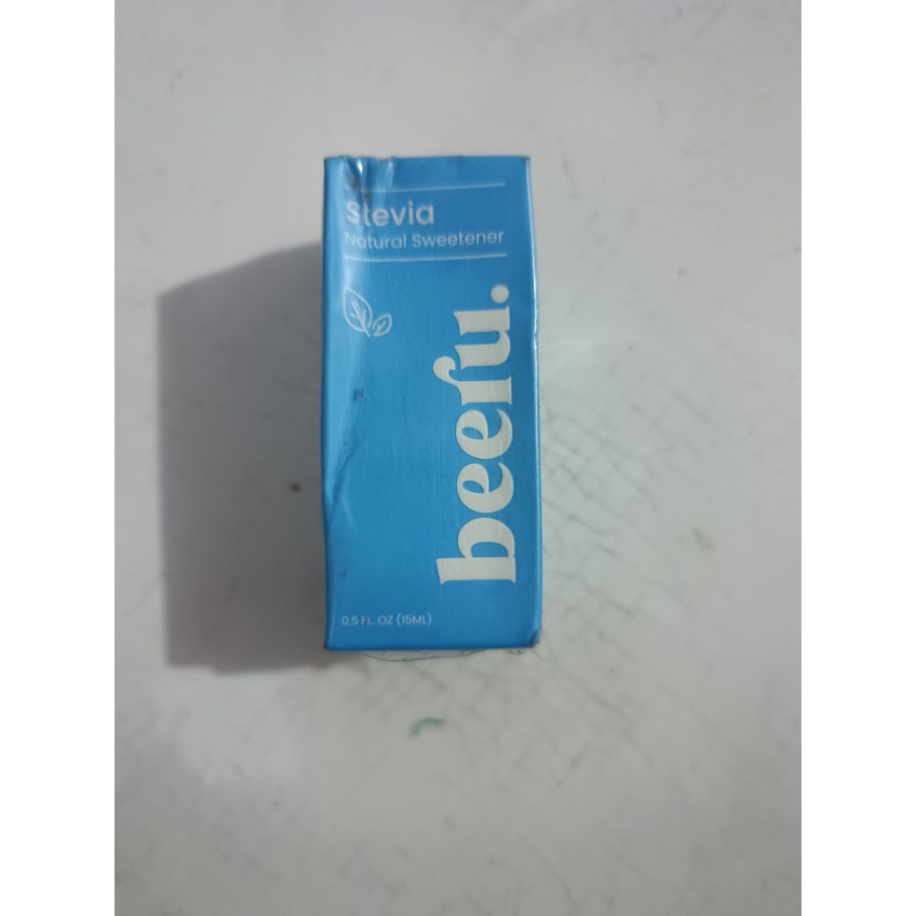 

beeru stevia original 100% Natural Sweetener-15ml#Riject Kemasan/dus
