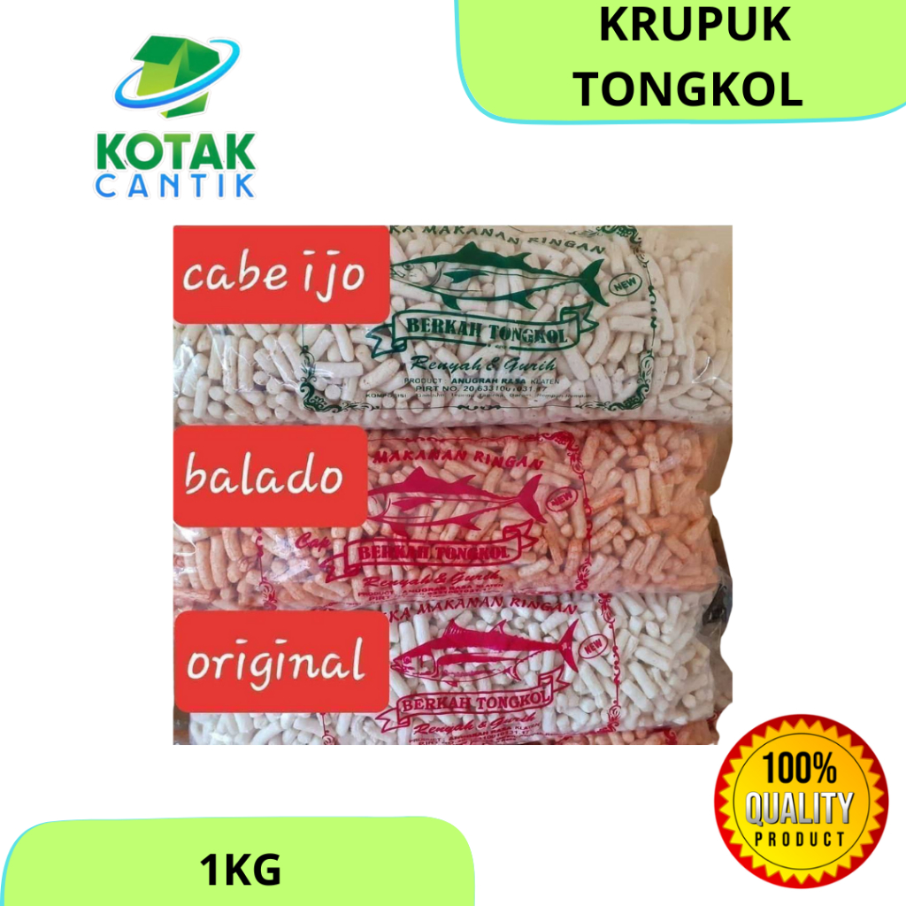 

KRUPUK TONGKOL KERUPUK TONGKOL 1kg CAMILAN ENAK GURIH