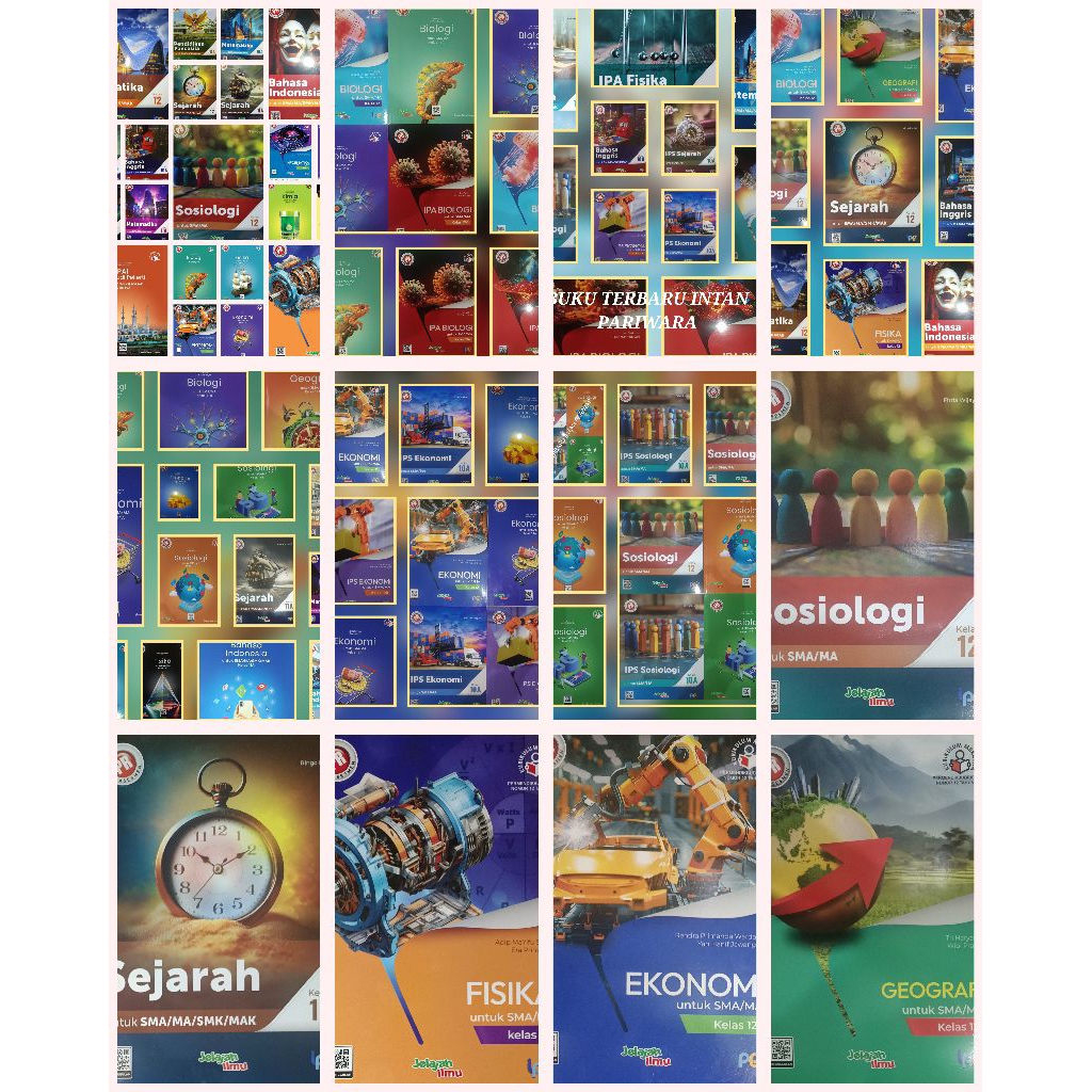 Buku lks/pr Asesmen Kurikulum merdeka kelas 10,kelas 11,kelas 12,semester 1,semester 2,tahun 2024/20