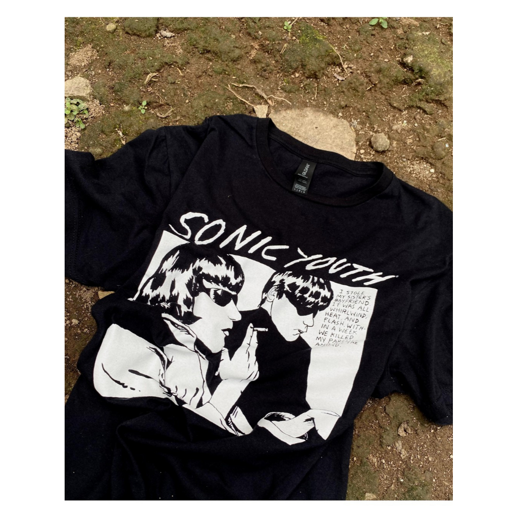 Kaos band bekas sonic youth kondisi bagus