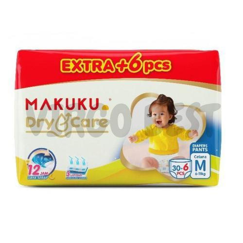 Makuku Dry Care Diapers Celana M30