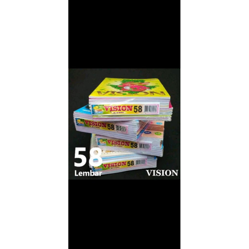 

BUKU VISION 58 lembar