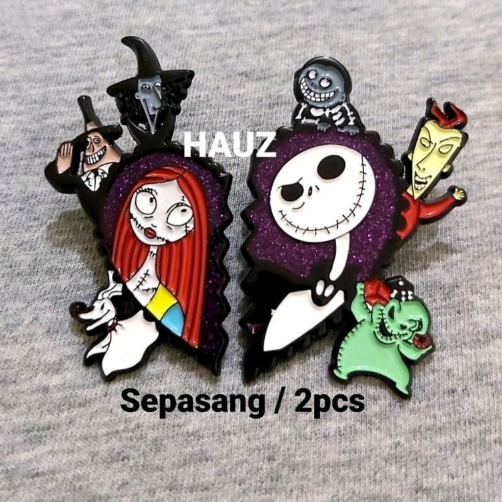 Pin Enamel Tim Burton Lucu Unik Untuk Jaket Topi Tas Ransel 51