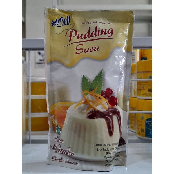 

[oddsolshop] pekanbaru/Nutrijell Premix Pudding Milk Vanilla 120GR Premiks Puding Susu Vanila