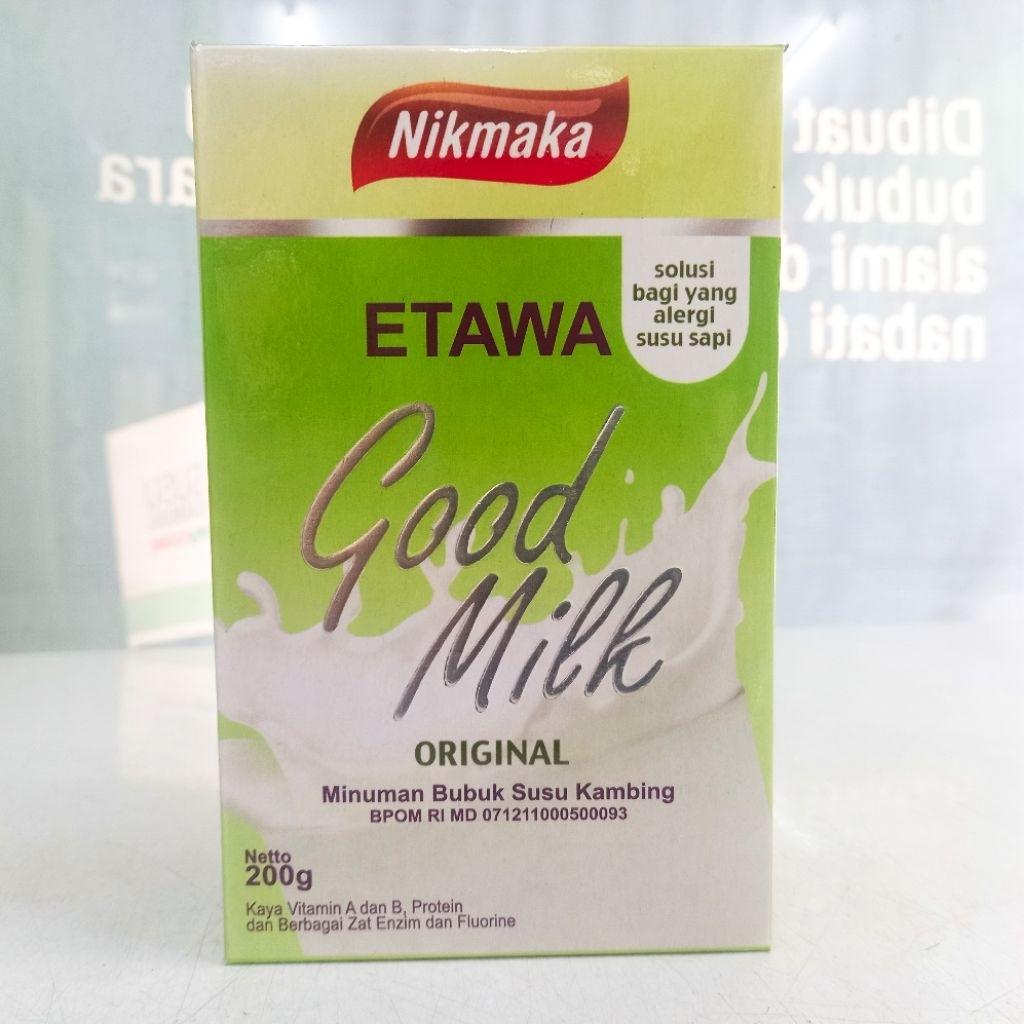 

susu Kambing Etawa Good Milk Nikmaka Asli Original 200gr