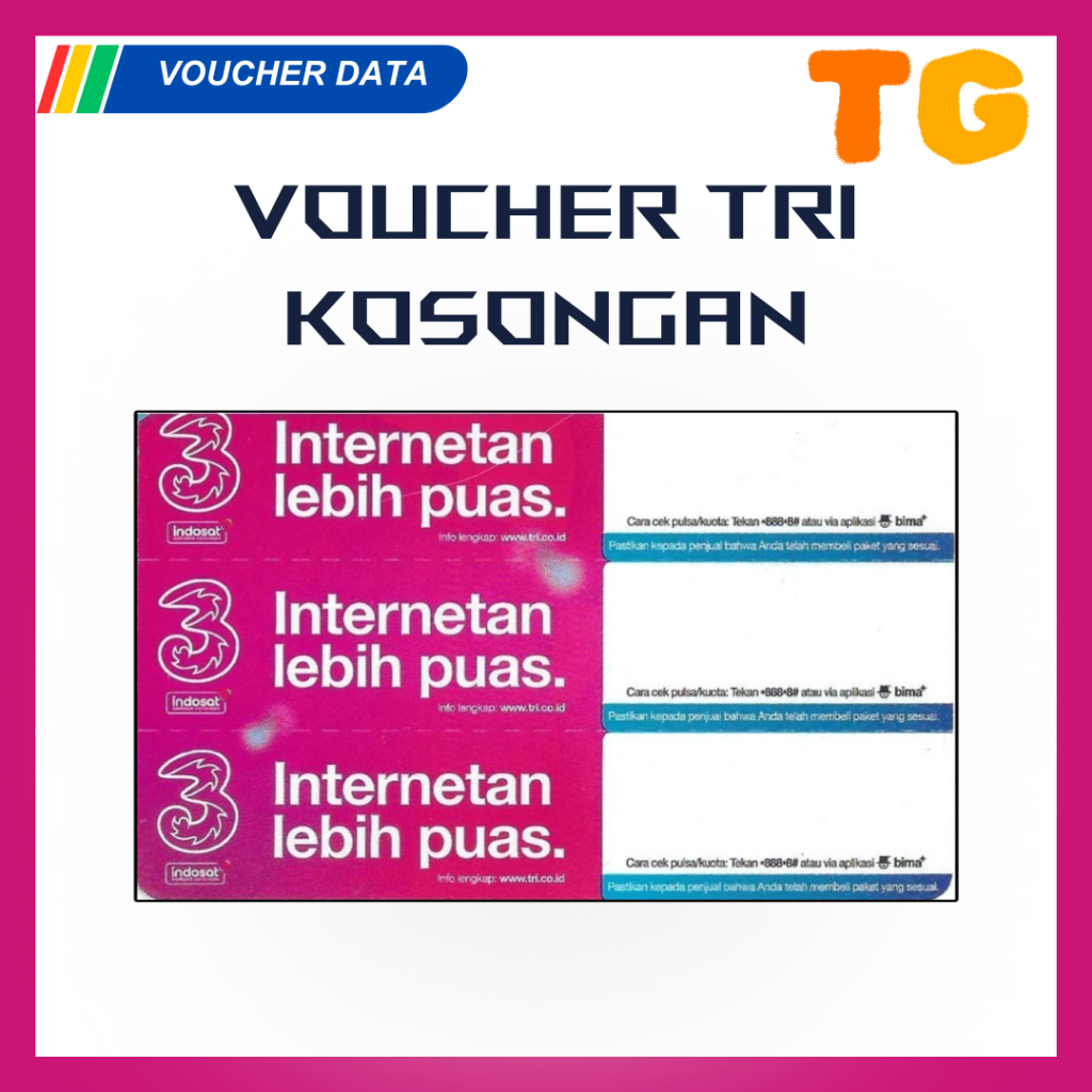 Voucher Tri Kosong / Voucher Tri Zero