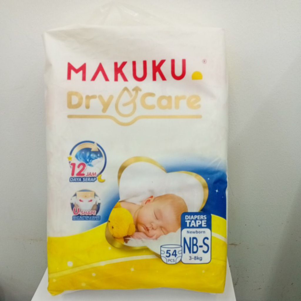 PEMPERS MAKUKU DRY CARE TAPE NB-S 54S