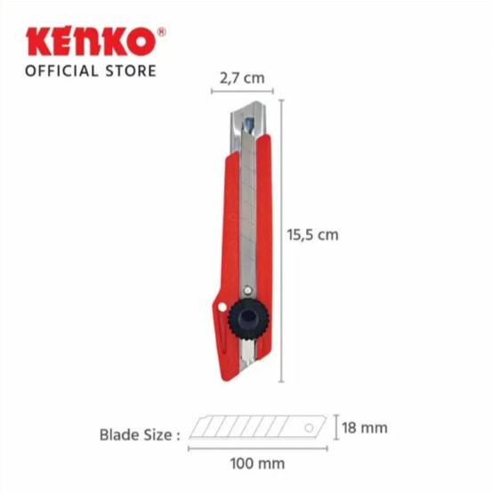 

Cutter L500 Kenko Anti Karat Tajam - Enhanced Cutting Precision