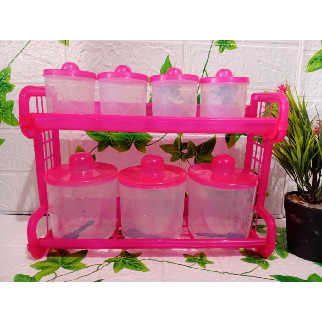 kicen set / tempat bumu / rak bumbu