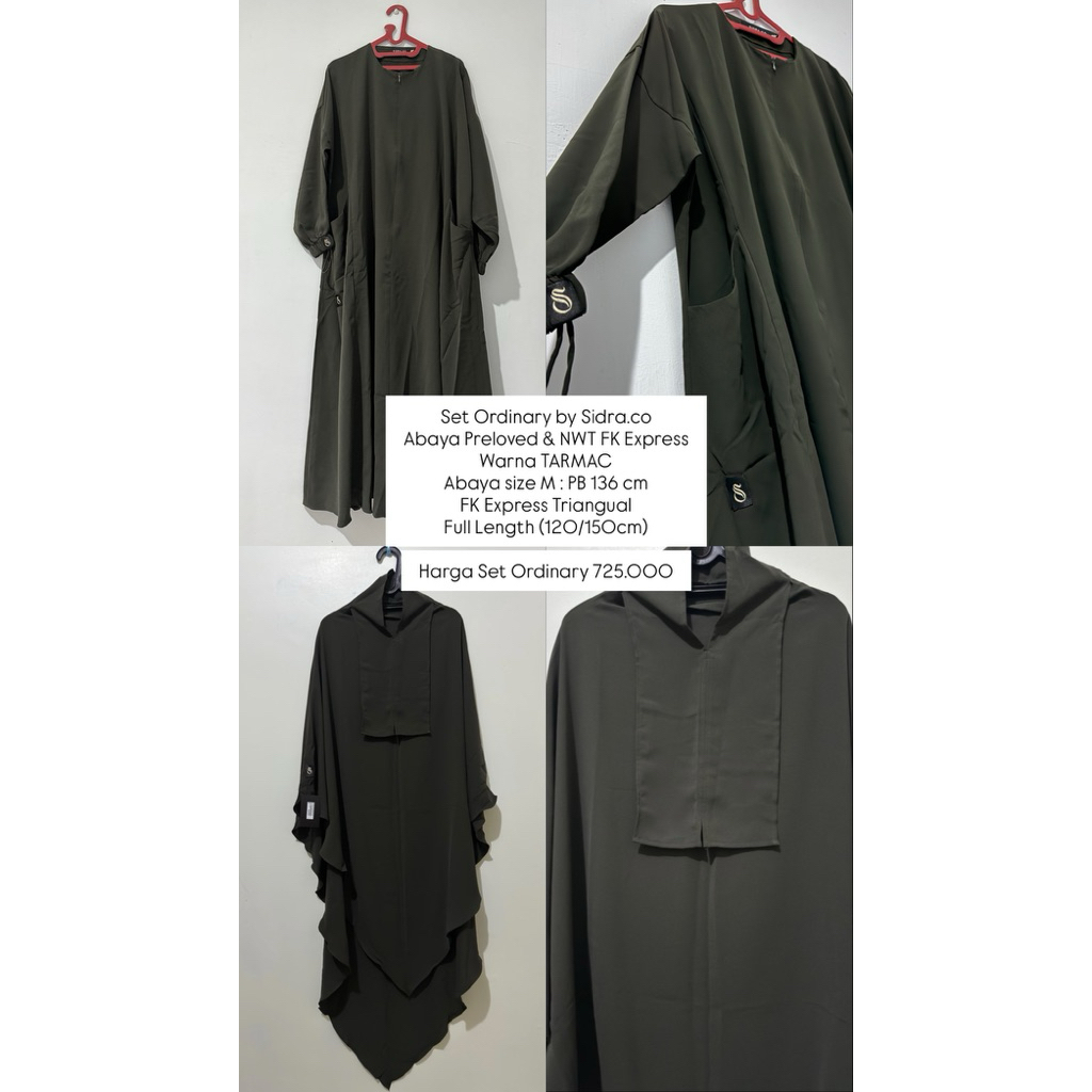 Set Ordinary by Sidra.co warna TARMAC