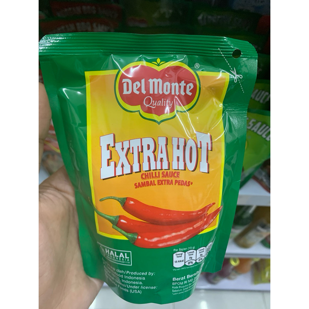 

Sambal Extra Hot Delmonte 200gr (kecil)