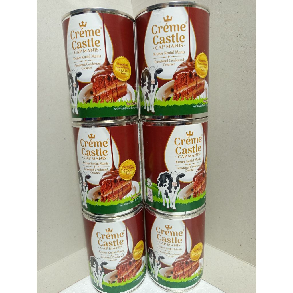 

Susu kaleng Creme castel coklat 500gr