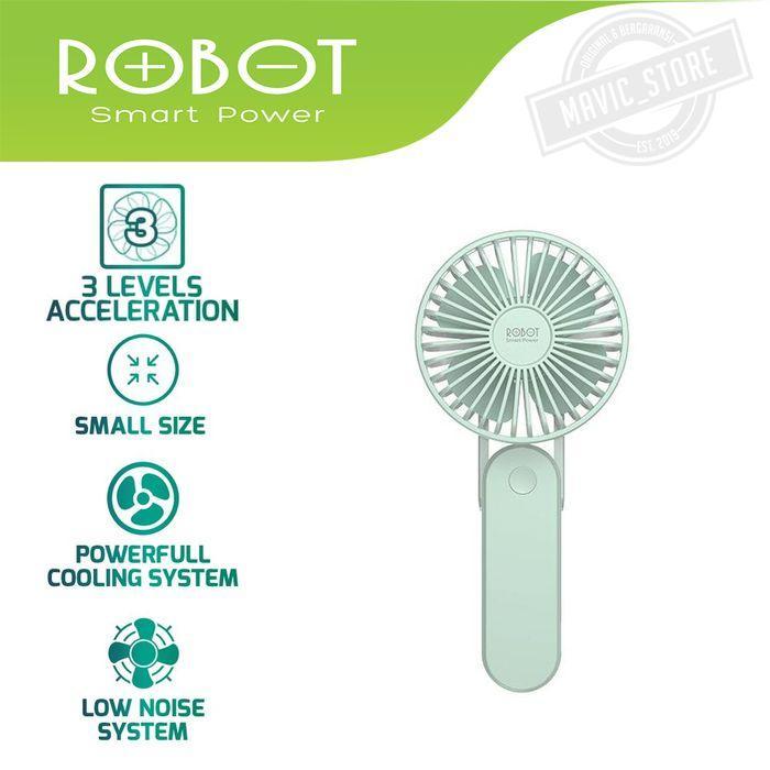 ROBOT RT-BF11 2000MAH 3IN1 USB MINI FAN KIPAS ANGIN KECIL KIPAS ANGIN MINI ROBOT GARANSI RESMI ROBOT