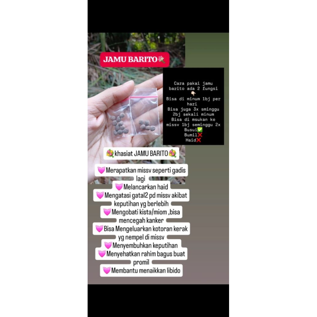 

jamu barito isi 10biji