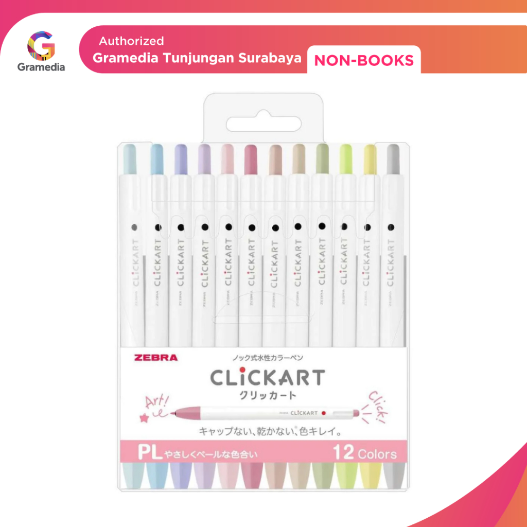 

Gramedia Tunjungan : ZEBRA CLICKART 12PCS LIGHT SET