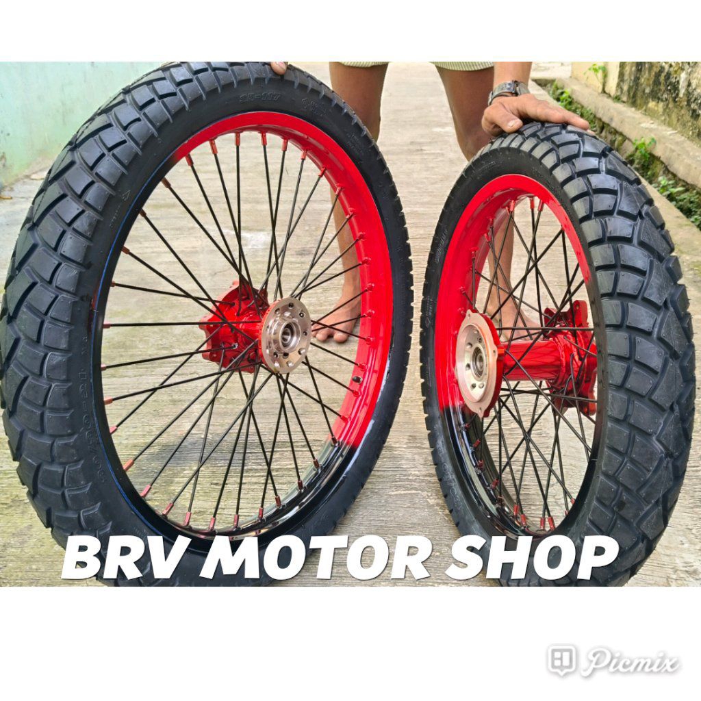 Velg Klx 18-21 Velg Trail 18-21 KLX 150 D Tracker150   Ban Dual Porse