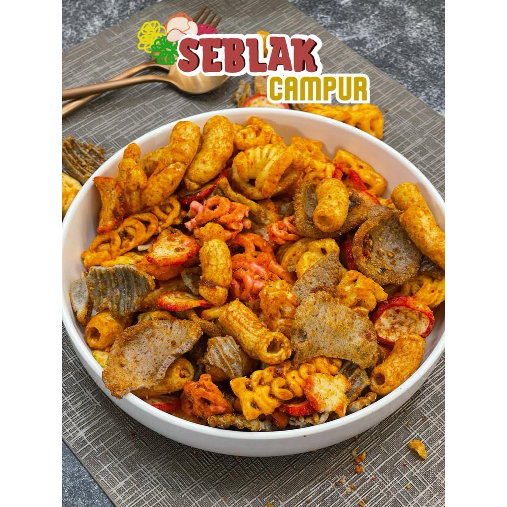 

Kerupuk Seblak Campur 250 gr (1/4 kg)