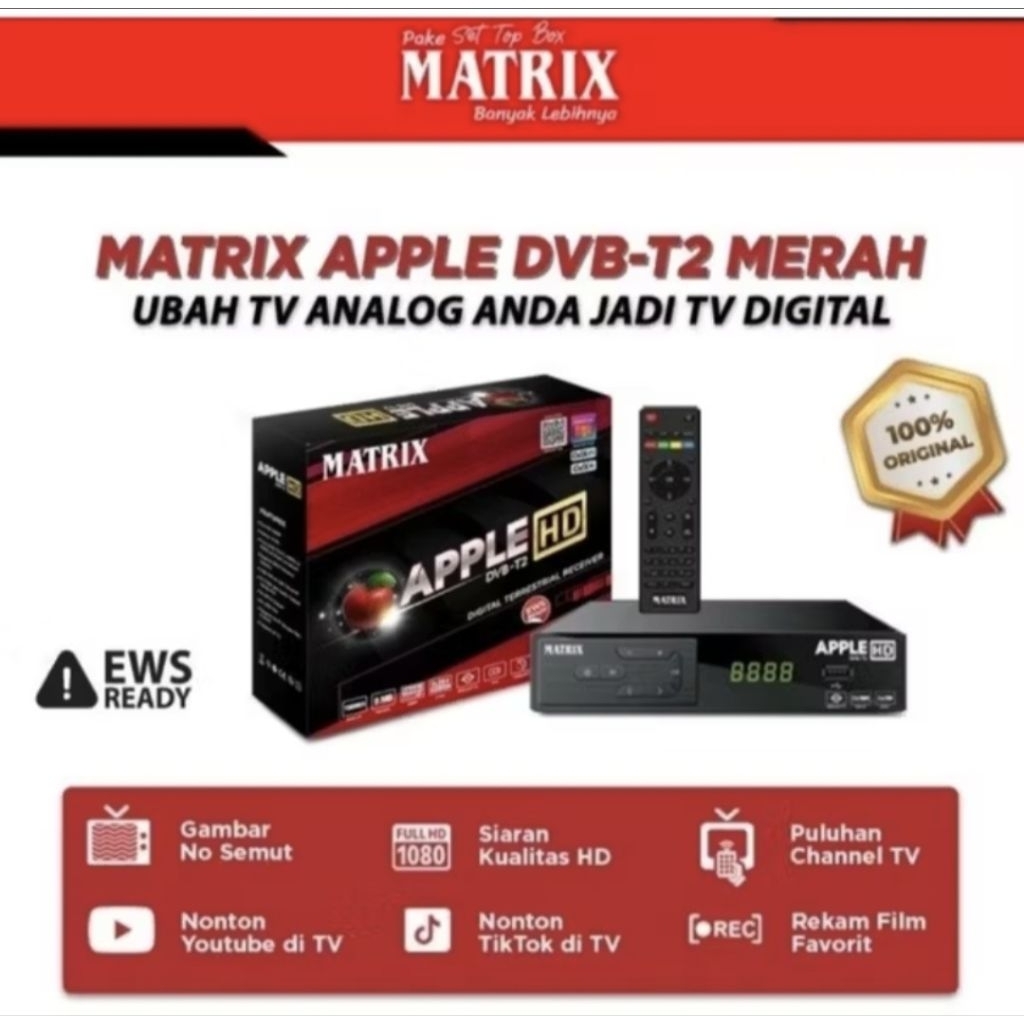 STB MATRIX APEL MERAH