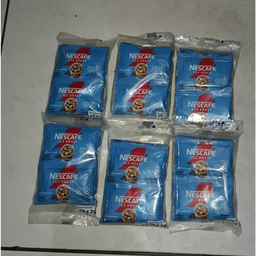 

Nescafe Ice Roast Americano 2gr 1 Pack Isi 10 Sachet