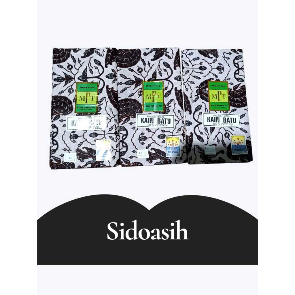 kain jarik sidoasih batik MPT kain batu lembaran bahan halus katun