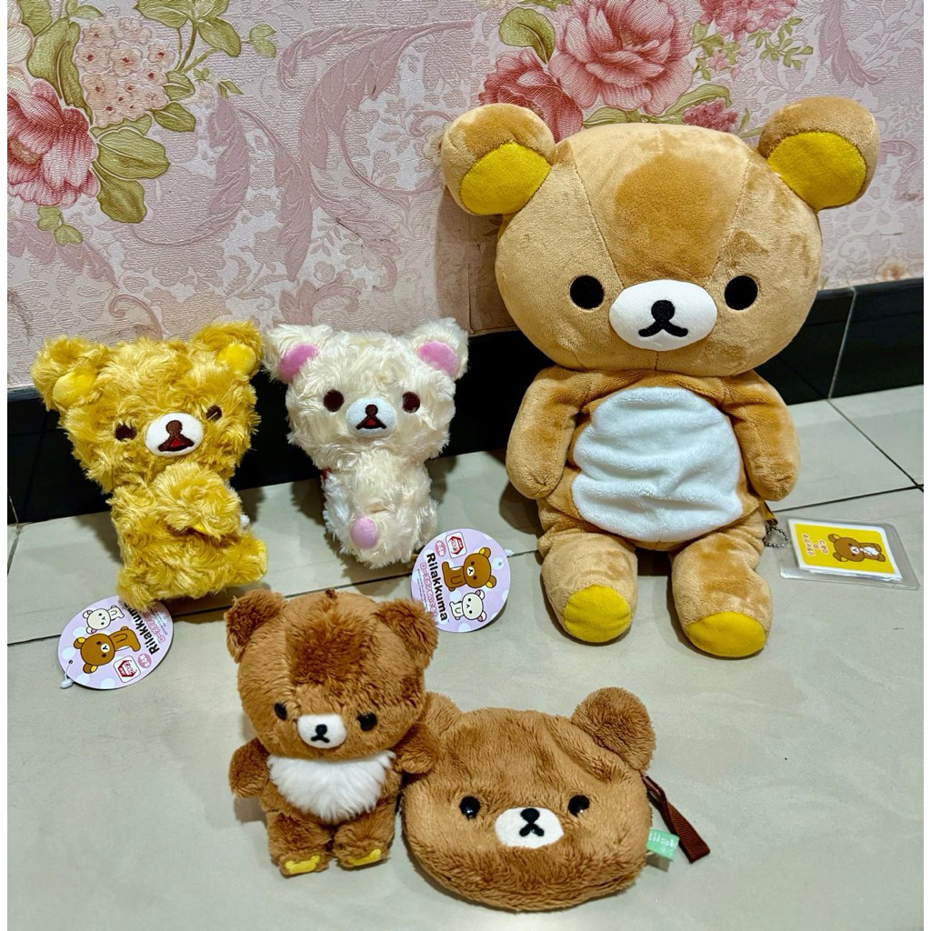 Boneka Rilakkuma, Korilakkuma, Koguma, dan Kiroiitori