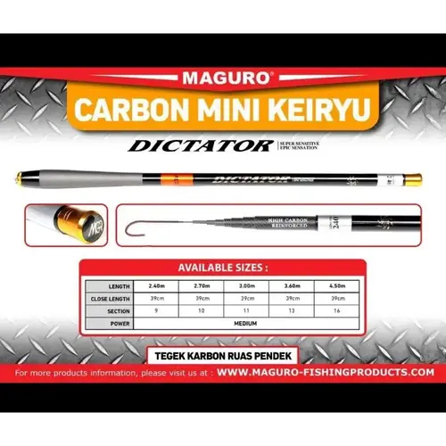 joran tegeg pancing maguro ruas pendek 38 cm sedia rumble dictator atau wanderlust