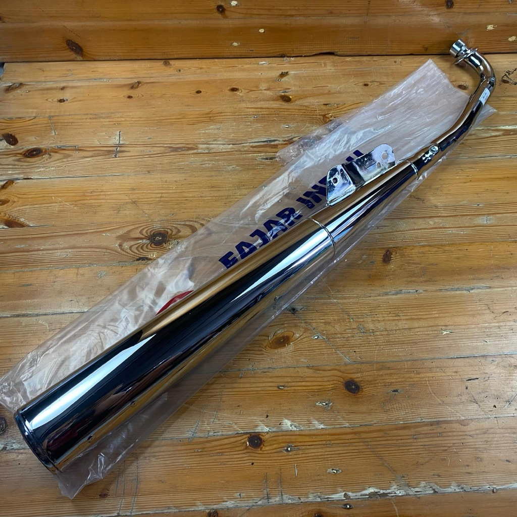 Knalpot Standar Supra Fit Lama / Supra X Old - Knalpot Standaran