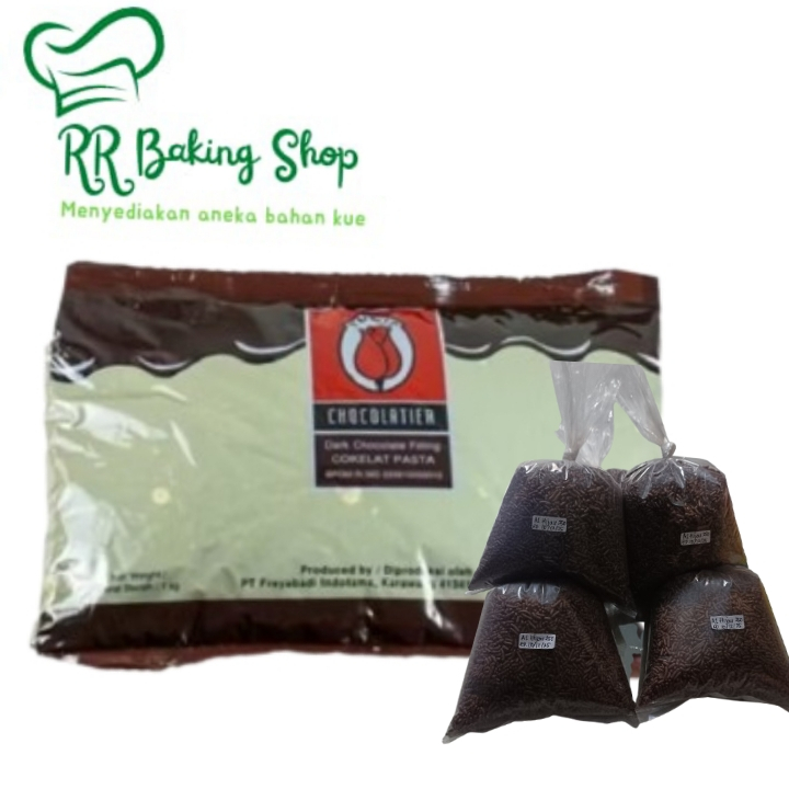 Tulip Filling Coklat 500gram - Coklat Filling Tulip 500 gram