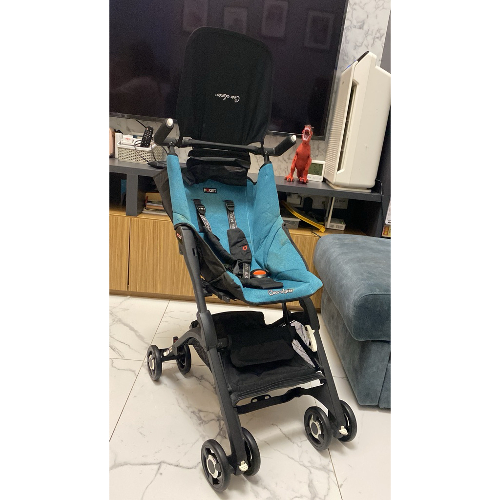 stroller pockit urbini cocolatte