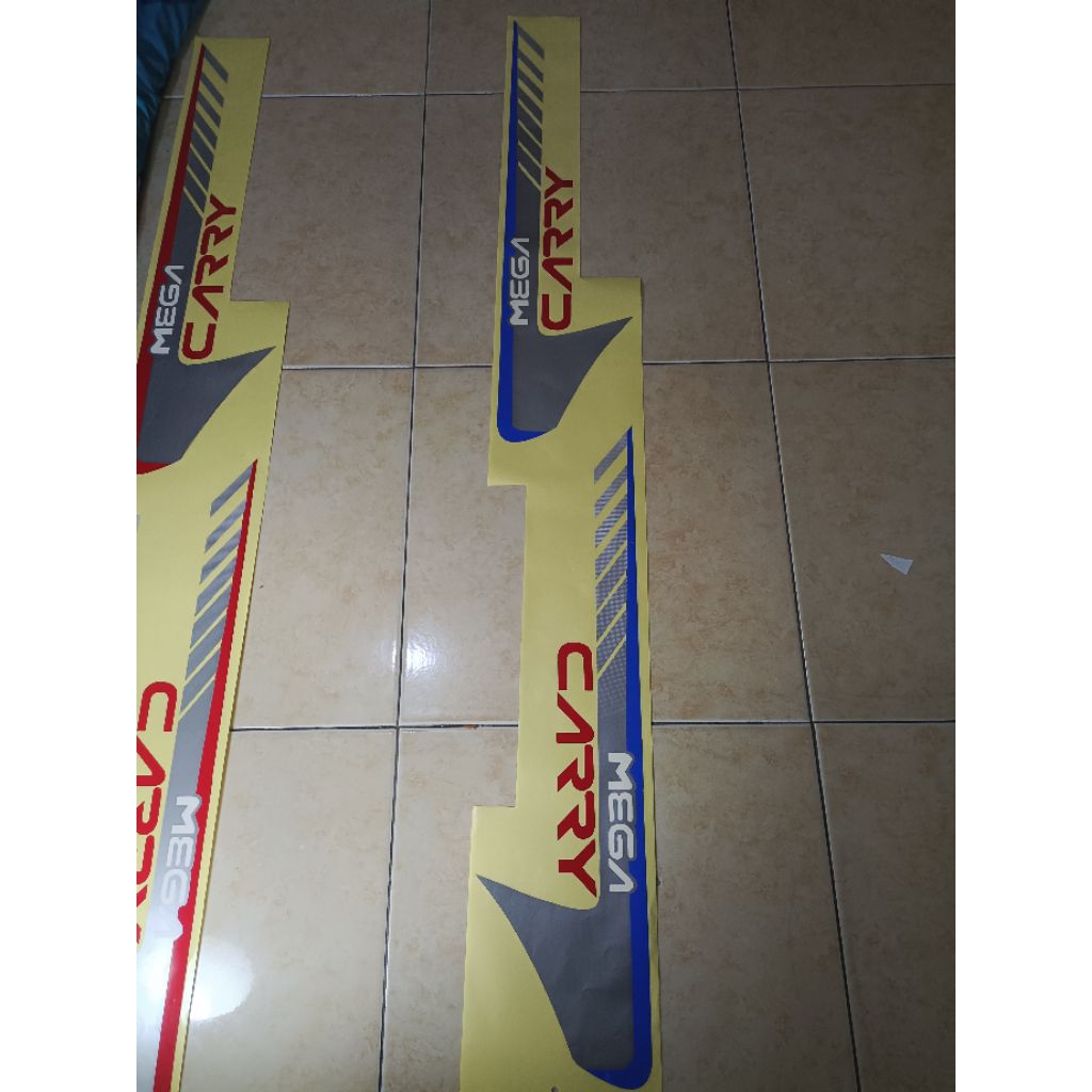 Stiker List Body Carry APV / Sticker Suzuki Mega carry / Stiker Mega Carry