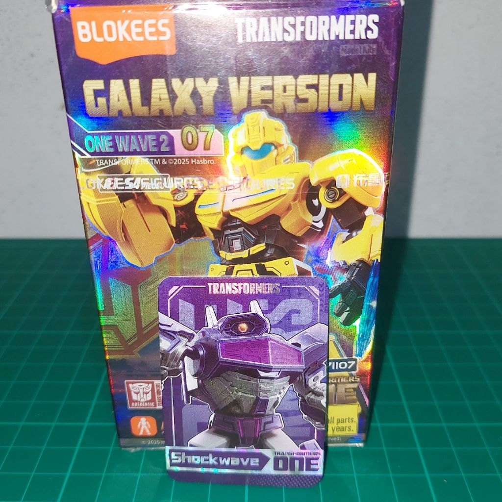 "SHOCKWAVE, D-16" Blokees Transformers Galaxy Version 07 (Selected)