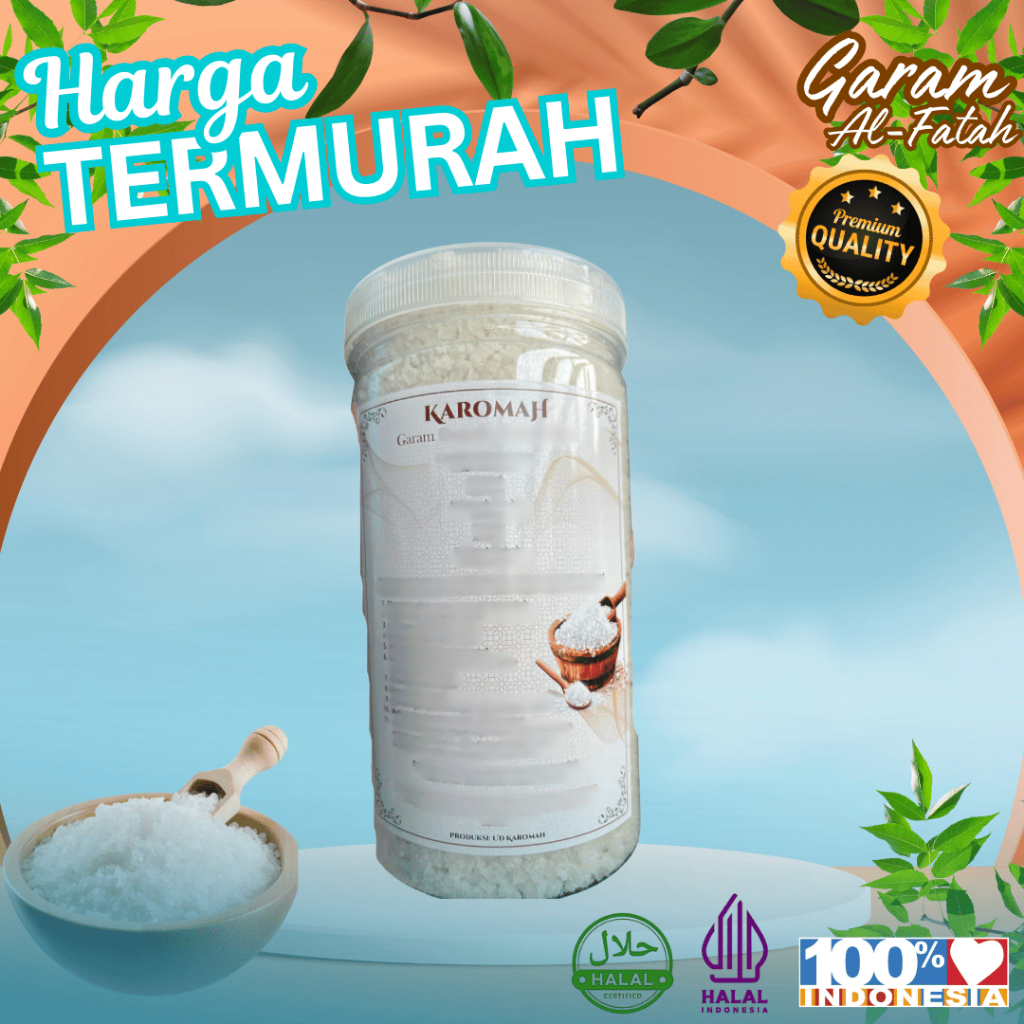 

Garam Relaksasi Al-Qaromah 1Kg Al-Fatah Original 100% | Relaksasi Kaki