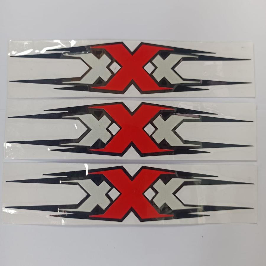 cutting Stiker sticker triple XxX mobil motor wallpaper helm sepeda toko cica murah