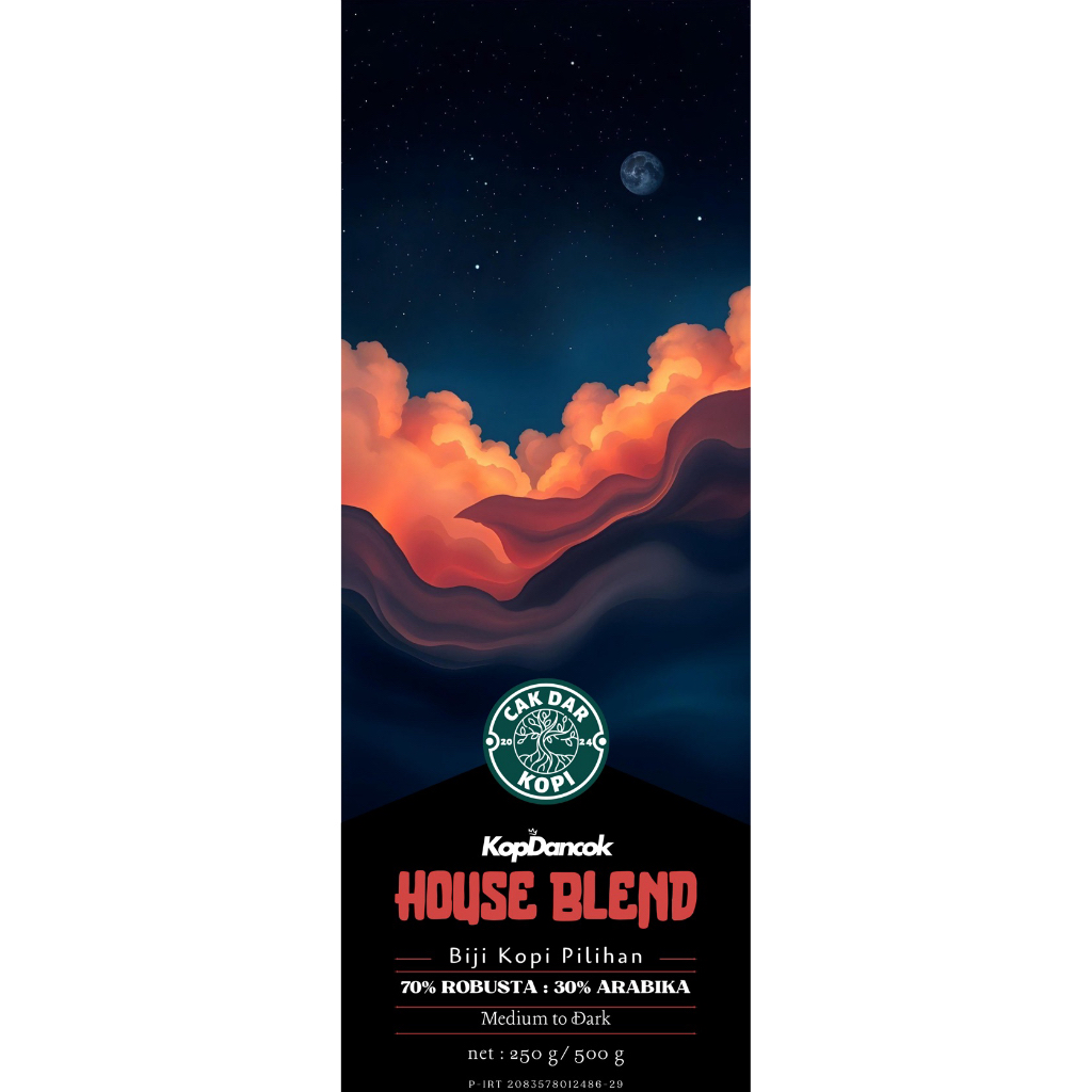 

Houseblend Kopi Susu 70:30 Kopi Mojokerto 500gr, 1kg Roastbean Bijih-Bubuk