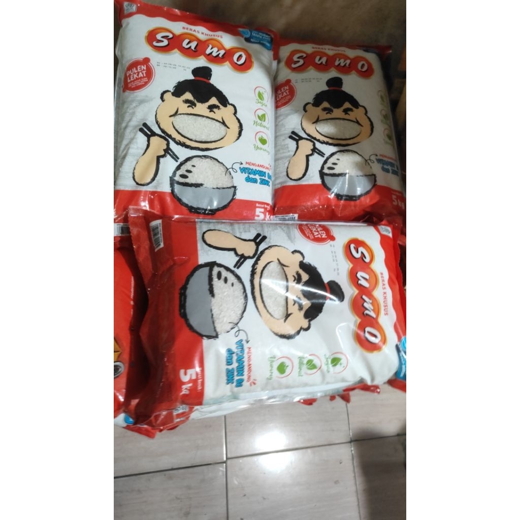 

Beras premium sumo merah 5kg