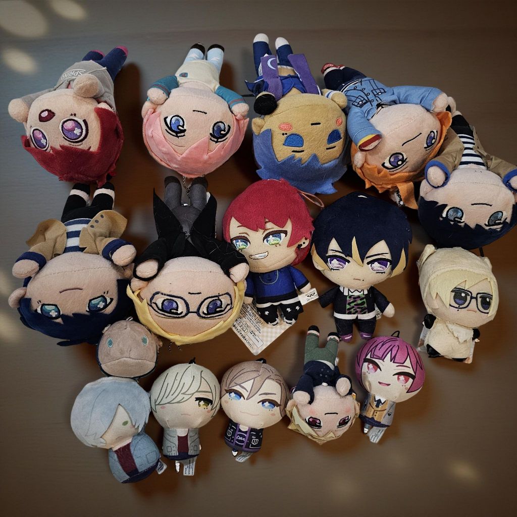 Boneka Anime A3 Plush / Gantungan Plush A3 Anime / Boneka Koleksi A3
