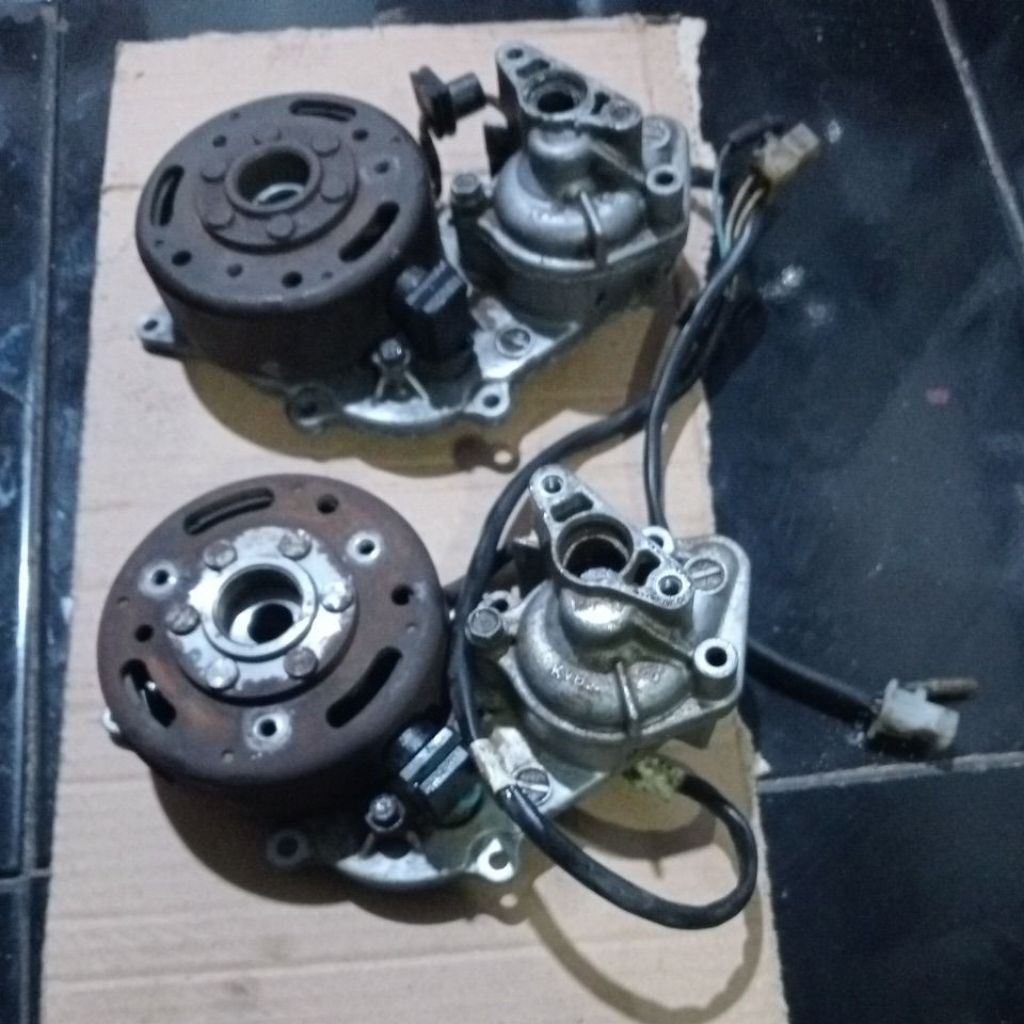 spul magnet + dudukan spul Honda Vario 110/cw Vario karbu original copotan