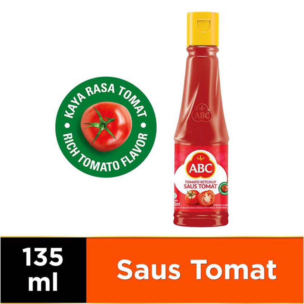 

ABC Saus Tomat Botol 135 ml
